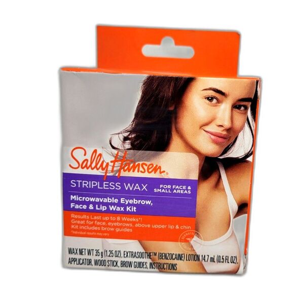Other - Sally Hansen Stripless Wax Kit For Face & Small Areas - Microwavable - New